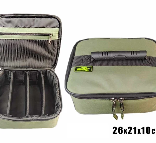 Pouzdro Organizér na návnady na nástrahy, na dipy a na boilies  26х21х10сm