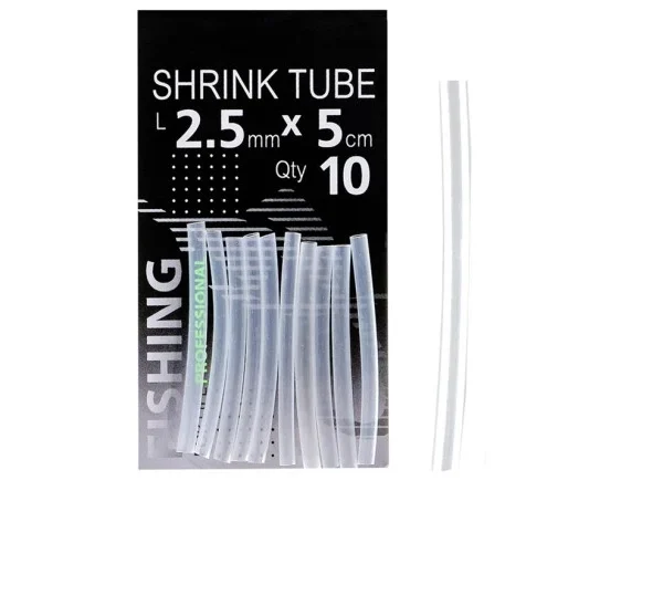Smršťovací hadička čirá 2,5mm. D:5сm.