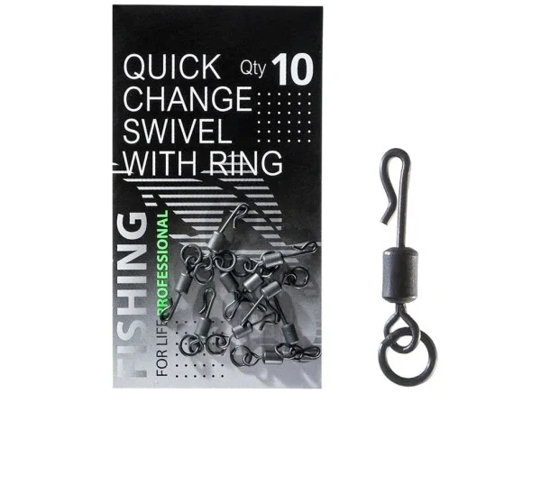 Rychlovýměnný Obratlík Quick Change Swivel With Ring