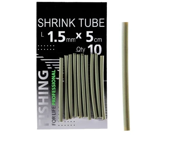 Smršťovací hadička zelená 1,5mm. D:5сm.