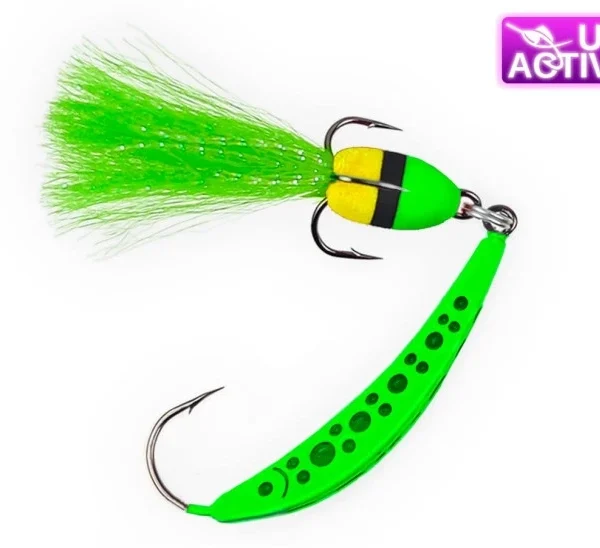 Nástraha plandavka Lyže (Green)