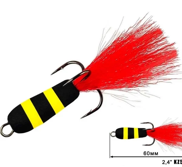 Nástraha Mandula Кazara 508 (60mm) 2,4" (3 kusy/bal) (Cena je za kus)