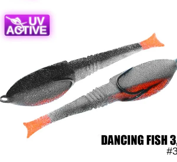 Pěnová nástraha 301 Dancing Fish 3,5" (5 kusy/bal) (Cena je za kus)