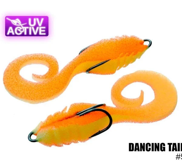 Pěnová nástraha 505 Dancing tail 4" (2 kusy/bal) (Cena je za kus)