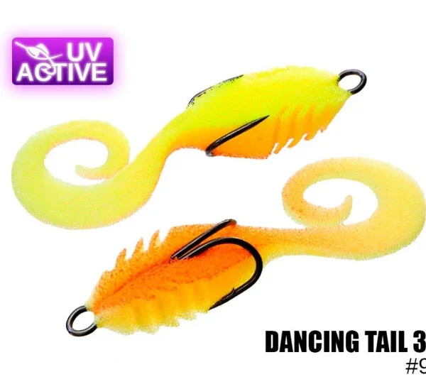 Pěnová nástraha 910 Dancing tail 3,5" (2 kusy/bal) (Cena je za kus)