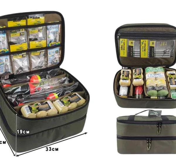 Taška Double Bag na montáže a plankton k lovu tolstolobika 33х23х19сm