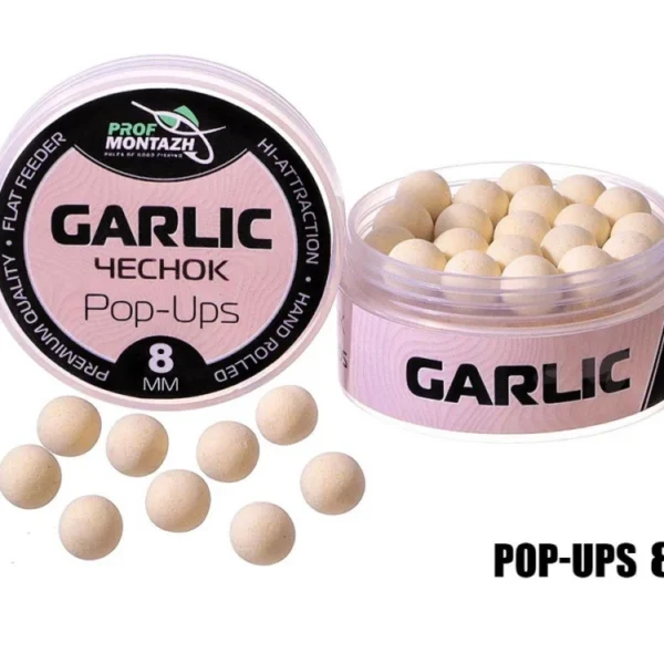 Plovoucí Boilie Pop-Up 8 mm Garlic
