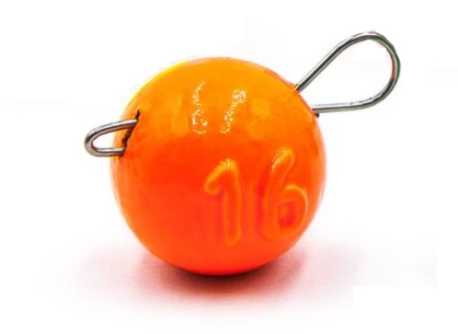 Rozebíratelná zátěž Čeburaška 16g-40g (5 kusů/bal) UV barva: oranžová.