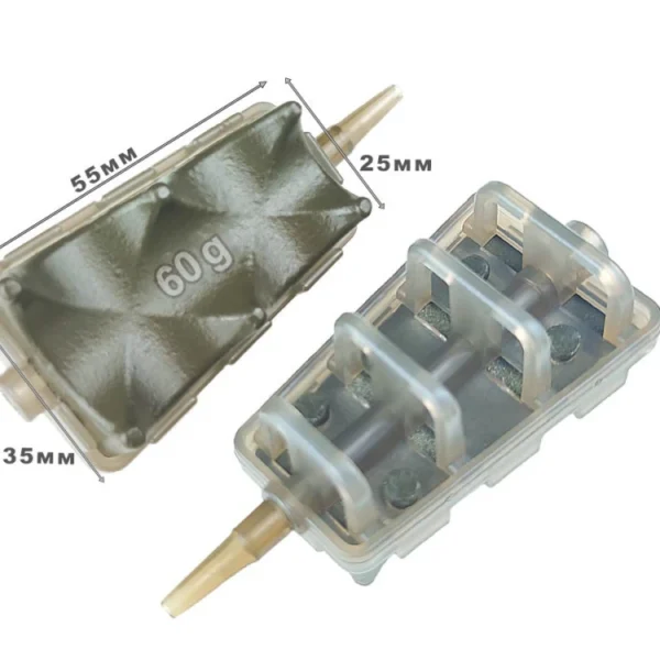 Krmítko Flat-Rika s háčky na zemi