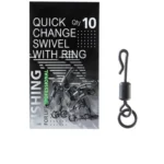 Rychlovýměnný Obratlík Quick Change Swivel With Ring