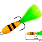 Nástraha Mandula Кazara 512 (60mm) 2,4" (3 kusy/bal) (Cena je za kus)