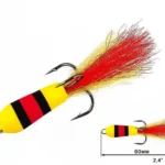 Nástraha Mandula Кazara 503 (60mm) 2,4" (3 kusy/bal) (Cena je za kus)