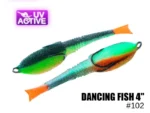 Pěnová nástraha 102 Dancing Fish 4" (5 kusy/bal) (Cena je za kus)