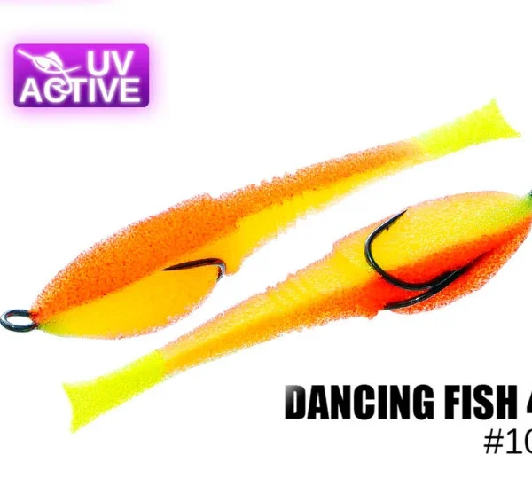 Pěnová nástraha 105 Dancing Fish 4" (5 kusy/bal) (Cena je za kus)