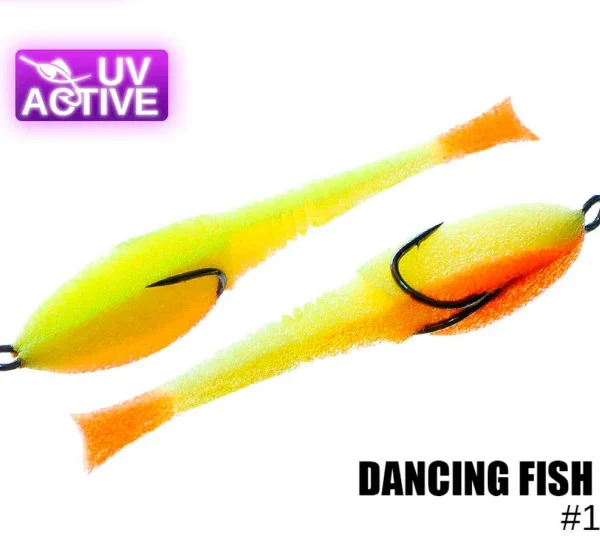 Pěnová nástraha110 Dancing Fish 4" (5 kusy/bal) (Cena je za kus)