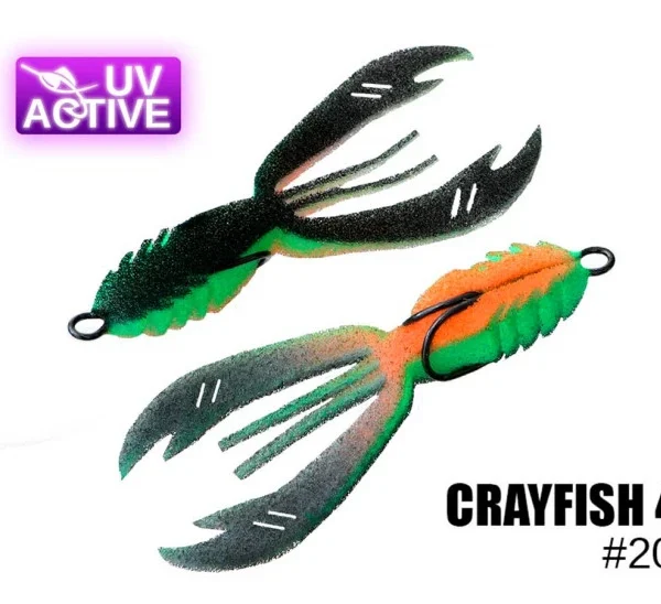 Pěnová nástraha 202 Crayfish 4" (2 kusy/bal) (Cena je za kus)