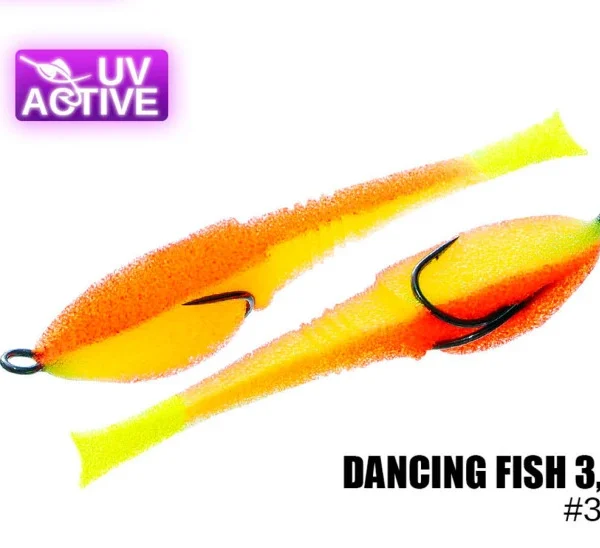 Pěnová nástraha 305 Dancing Fish 3,5" (5 kusy/bal) (Cena je za kus)