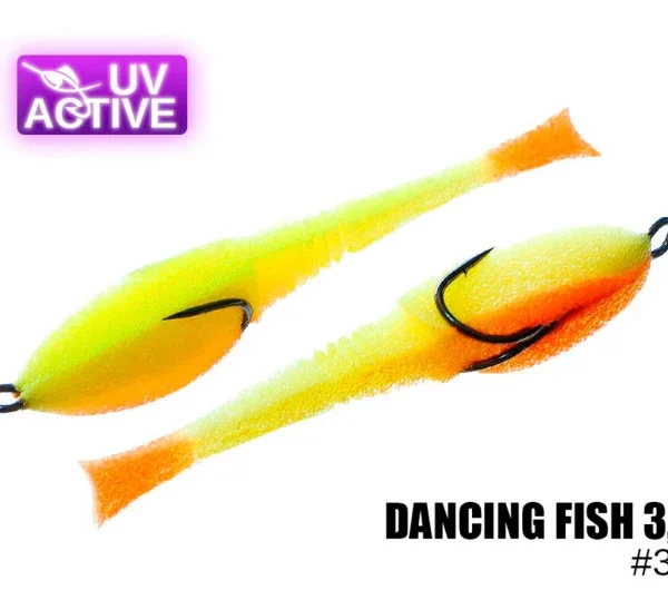 Pěnová nástraha 310 Dancing Fish 3,5" (5 kusy/bal) (Cena je za kus)