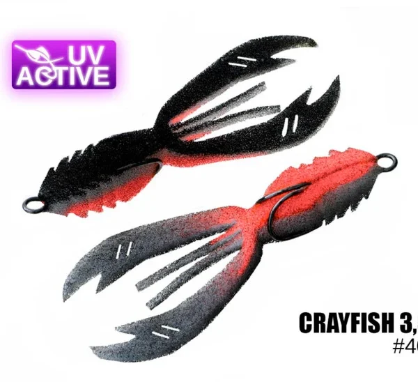 Pěnová nástraha 401 Crayfish 3,5" (2 kusy/bal) (Cena je za kus)