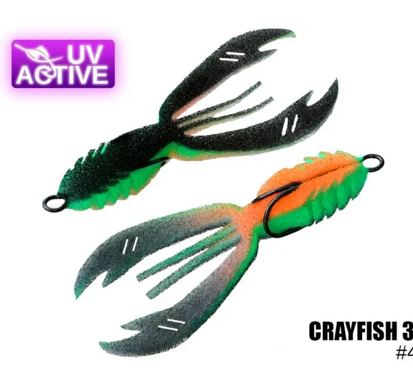 Pěnová nástraha 402 Crayfish 3,5" (2 kusy/bal) (Cena je za kus)
