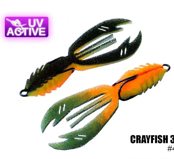 Pěnová nástraha 403 Crayfish 3,5" (2 kusy/bal) (Cena je za kus)