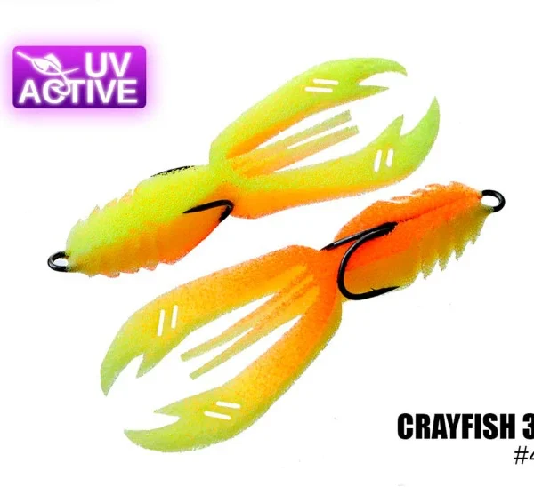 Pěnová nástraha 410 Crayfish 3,5" (2 kusy/bal) (Cena je za kus)