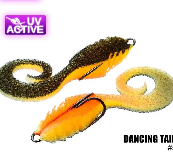 Pěnová nástraha 503 Dancing tail 4" (2 kusy/bal) (Cena je za kus)