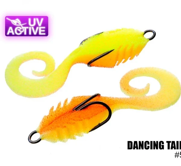 Pěnová nástraha 510 Dancing tail 4" (2 kusy/bal) (Cena je za kus)