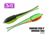 Pěnová nástraha 702 Dancing Fish 4",(reverse tail) (5 kusy/bal) (Cena je za kus)