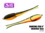 Pěnová nástraha 703 Dancing Fish 4",(reverse tail) (5 kusy/bal) (Cena je za kus)