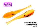 Pěnová nástraha 705 Dancing Fish 4",(reverse tail) (5 kusy/bal) (Cena je za kus)
