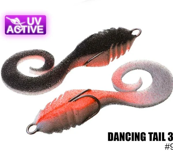 Pěnová nástraha 901 Dancing tail 3,5" (2 kusy/bal) (Cena je za kus)