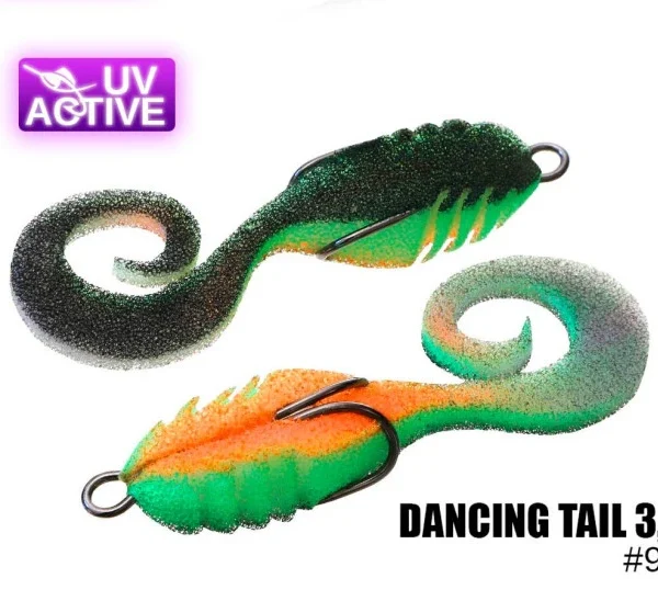 Pěnová nástraha 902 Dancing tail 3,5" (2 kusy/bal) (Cena je za kus)