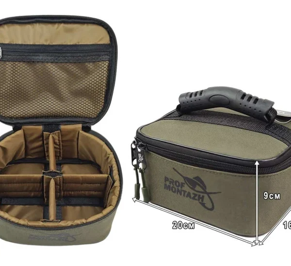 Taška na olova se 4 přihrádkami (20х16х9сm)