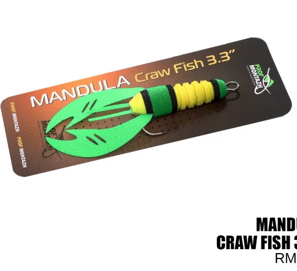 Nástraha Mandula Craw Fish 715 (82,5mm) 3,3"