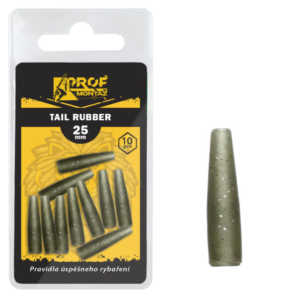 Převlek Na Závěsku Tail rubber 25mm