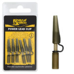 Boční závěs kovový. Power lead clip.