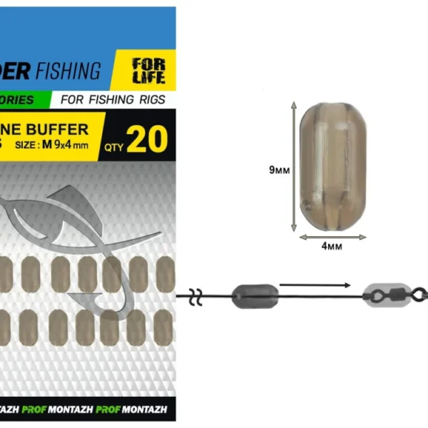 Ochranná tlumičová vložka pro obratlík M 9×4 mm (20 ks)