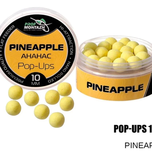 Plovoucí Boilie Pop-Up 10 mm Pineapple