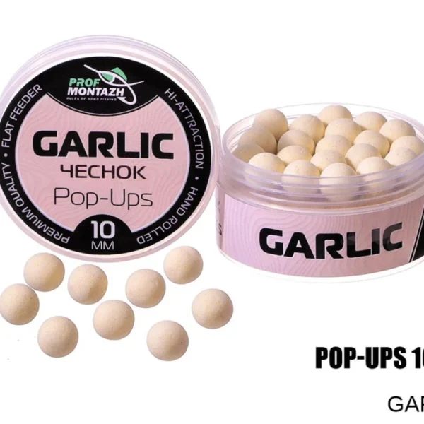 Plovoucí Boilie Pop-Up 10 mm Garlic