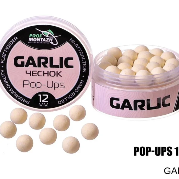 Plovoucí Boilie Pop-Up 12 mm Garlic