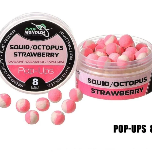 Plovoucí Boilie Pop-Up 8 mm Squid/Octopus/Strawberry