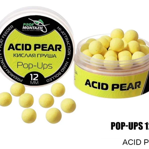 Plovoucí Boilie Pop-Up 12 mm Acid pear