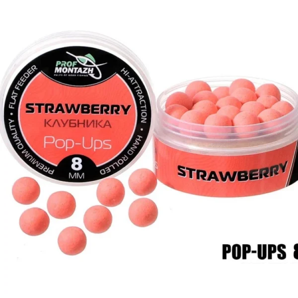 Plovoucí Boilie Pop-Up 8 mm Strawberry