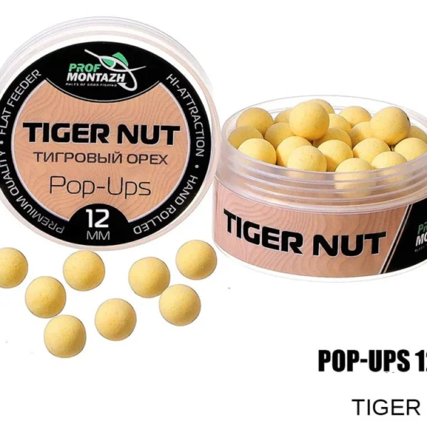 Plovoucí Boilie Pop-Up 12 mm Tiger nut