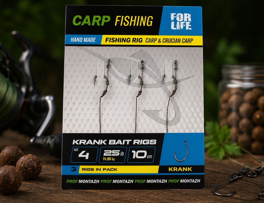 Co je návazec KRANK BAIT RIGS a proč ho kapraři používají