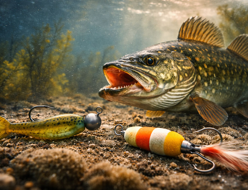 Chyby při lovu zubáče