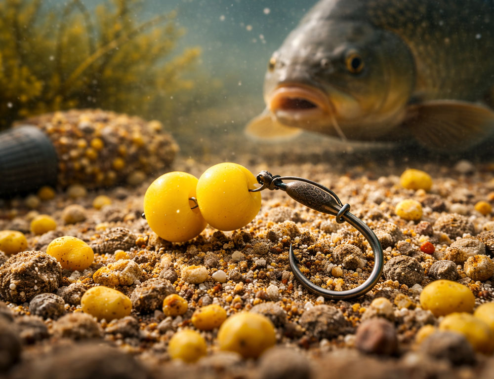 Nástraha floating ball corn