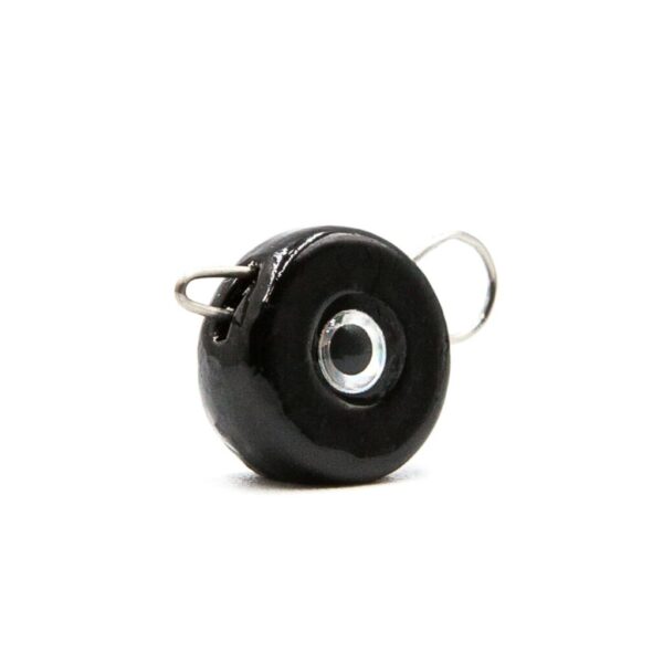 Rozebíratelná zátěž Čeburaška (10 kusů/bal) excentr  silvereyes barva:černá.