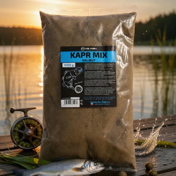 KS-Fish Krmítková směs Kapr mix Perník 1kg